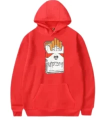 $uicideboy$ G59 Cigarette Merch Red Hoodie