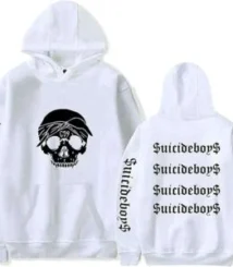 $uicideboy$ Hoodie Unisex Long Sleeve White Hoodie